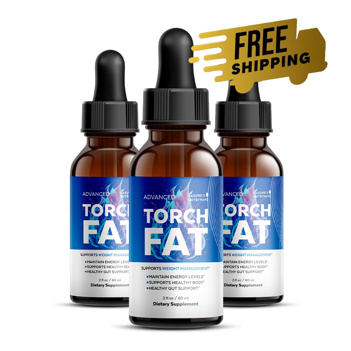 TorchFat three-bottle pack